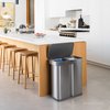 Simplehuman 58 L sensor can, Brushed, stainless stseel ST2036
